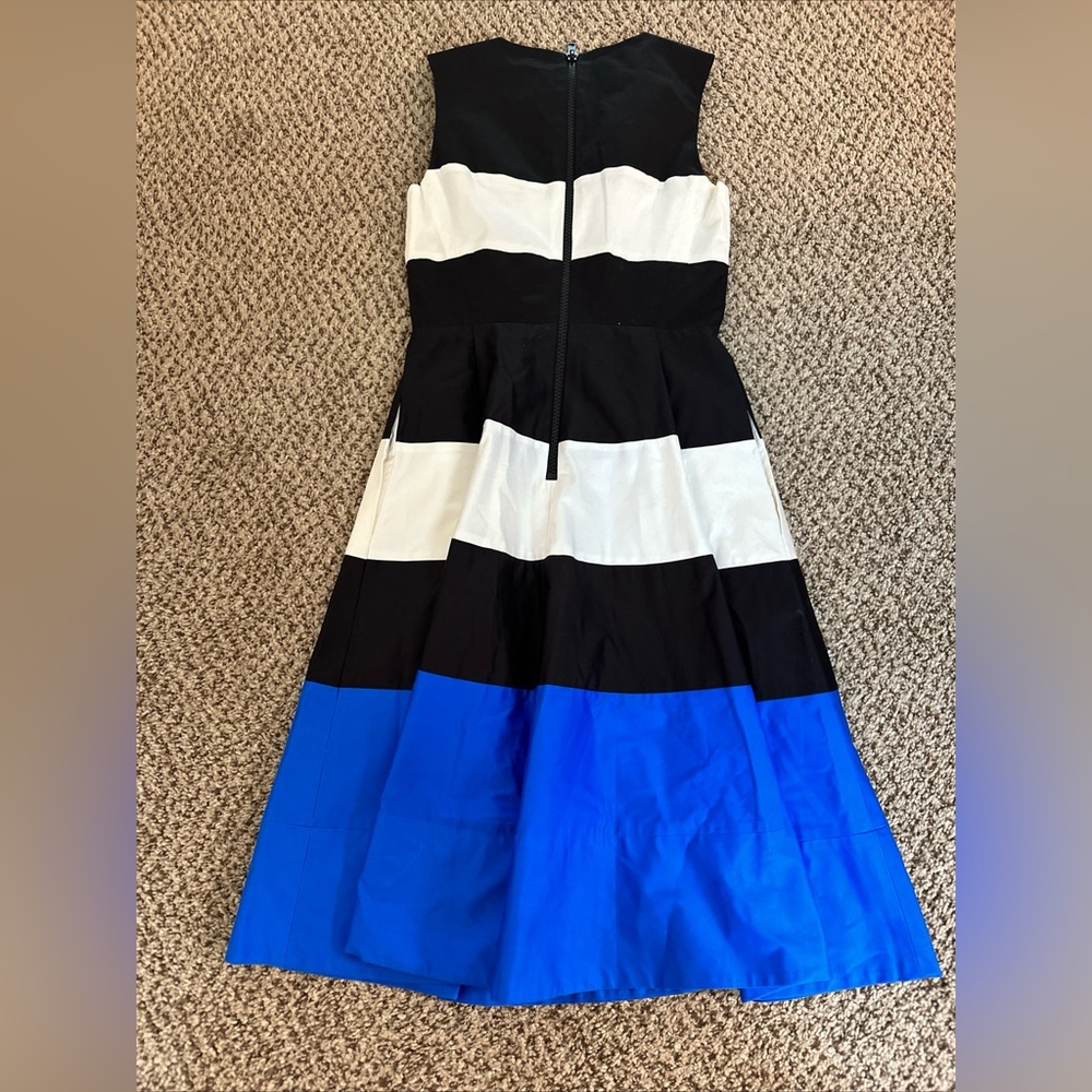 Kate Spade Corley Stretch Cotten Striped Dress | Size 2